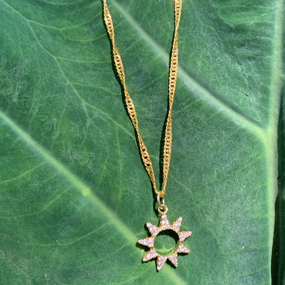 Jewels By Jas Jewelry - *SOLD*Crystal Sun Necklace